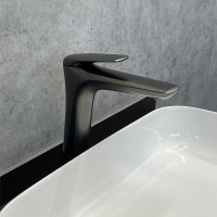 Смеситель для раковины Comforty FC074B-CGT 00-00004533 Графит латунь