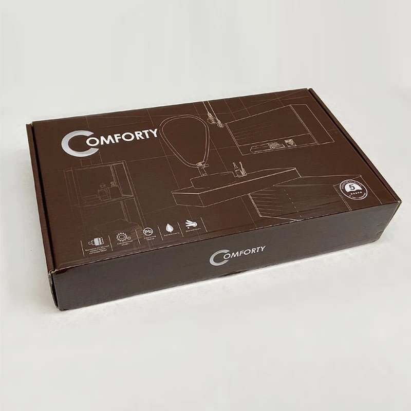 Смеситель для раковины Comforty FC074B-CGT 00-00004533 Графит латунь
