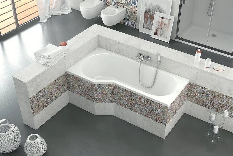 Акриловая ванна Excellent Be Spot 160x80 L WAEX.BSL16WH без гидромассажа