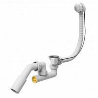 Слив-перелив Milacio Ultra MCU.014.SS полуавтомат цвет Нержавеющая сталь