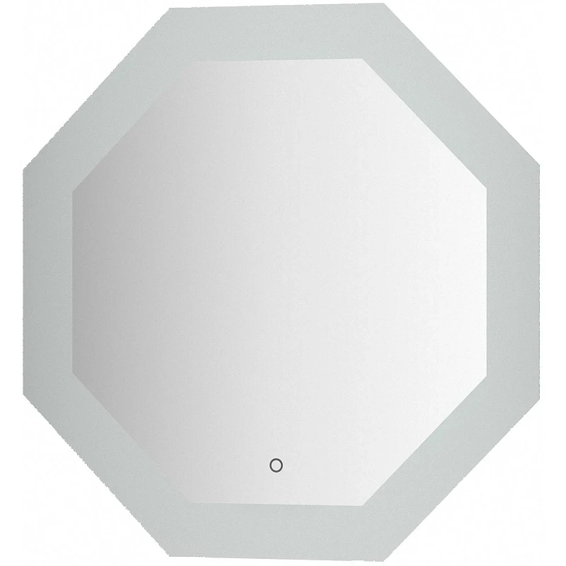 Зеркало Evoform Ledshine 70x70 BY 2604 с подсветкой 22.5 W - сенсорный выключатель - нейтральный белый свет стекло