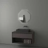 Зеркало Evoform Ledshine 70x70 BY 2604 с подсветкой 22.5 W - сенсорный выключатель - нейтральный белый свет стекло