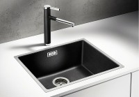 Кухонная мойка Blanco Subline 500-IF SteelFrame 524107 Антрацит искусственный камень (литьевой мрамор), нержавеющая сталь встраиваемый
