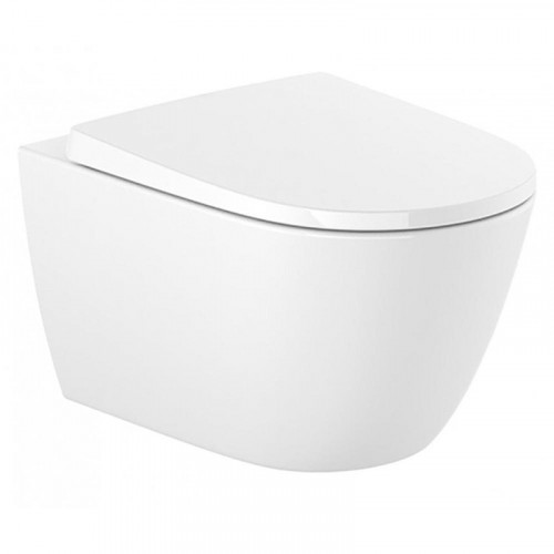 Унитаз Roca Ona A346687000 подвесной цвет Белый без сиденья