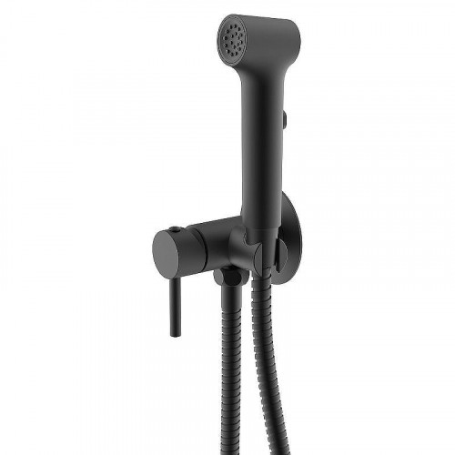 Гигиенический душ со смесителем Azario Nyons AZ-KFX02B цвет Черный матовый