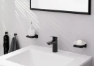 Смеситель для раковины Hansgrohe Logis 71107670 Черный матовый латунь