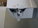 Смеситель для ванны Hansgrohe Ecostat Select 13141400 с термостатом Хром Белый латунь на стену