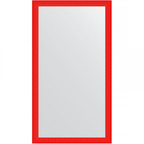 Зеркало Evoform Definite Floor 201х112 BY 6038 в багетной раме - Красная волна 89 мм стекло