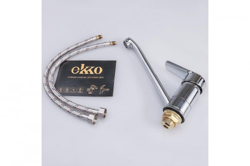 Смеситель для кухни Ekko E49313 цвет Хром