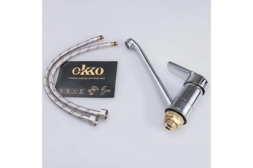 Смеситель для кухни Ekko E49313 цвет Хром