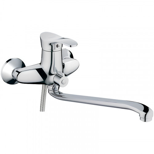 Смеситель для ванны Frap H01 F2201 универсальный Хром латунь на стену