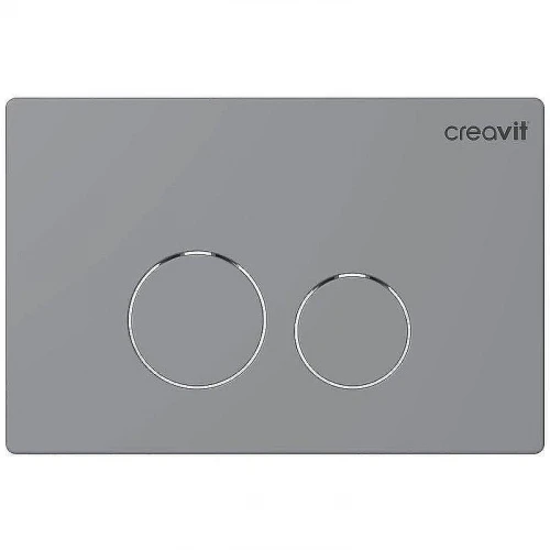 Клавиша смыва Creavit Terra GP9003.00 Хром матовая
