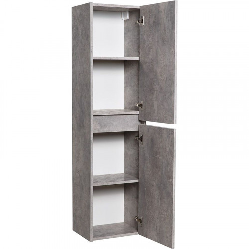 Шкаф пенал Art&amp;Max Family-1500-2A-SO-CV подвесной Cemento Veneto МДФ / ЛДСП