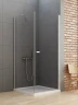 Душевой уголок New Trendy New Soleo Chrome 80х120 D-0140A/D-0151B профиль Хром стекло прозрачное