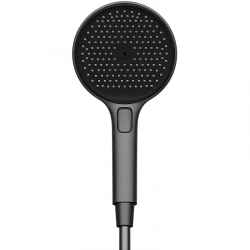 Ручной душ Sancos Nok round SC6001GG Вороненая сталь Черный матовый