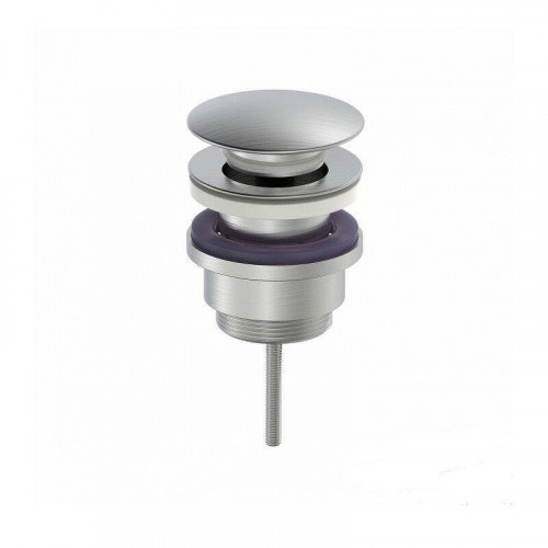 Донный клапан Oliveeka OL-SS07-BN click-clack цвет Никель матовый