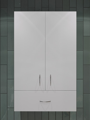 Подвесной шкаф Orange Смайл 60 SM-60SR1 Белый МДФ / ЛДСП