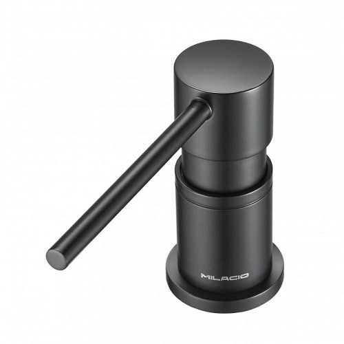 Дозатор для моющего средства Milacio Ultra MCU.935.TB цвет Total black