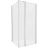Душевой уголок New Trendy New Soleo Chrome 110х90 K-0729 профиль Хром стекло прозрачное
