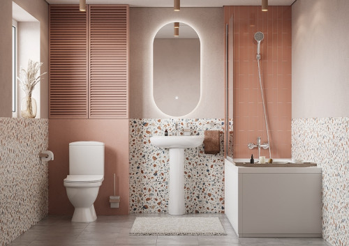 Унитаз компакт Santek Алькор 1WH501835 с бачком и сиденьем Микролифт