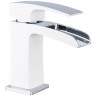 Смеситель для раковины Gappo G07 G1007-30 Белый Хром латунь