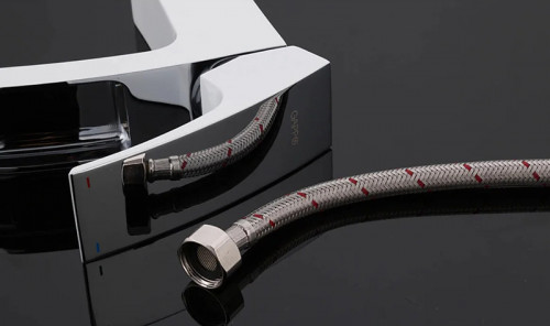 Смеситель для раковины Gappo G07 G1007-30 Белый Хром латунь