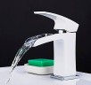 Смеситель для раковины Gappo G07 G1007-30 Белый Хром латунь