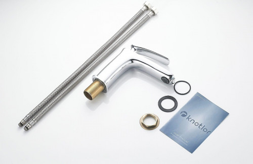 Смеситель для раковины Knotlor Finesse KN-40 цвет Хром