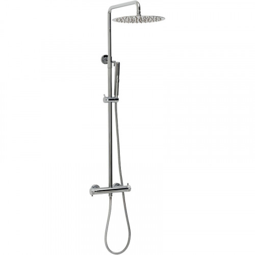 Душевая система Allen Brau Fantasy 5.11001-00 с термостатом Хром латунь на стену