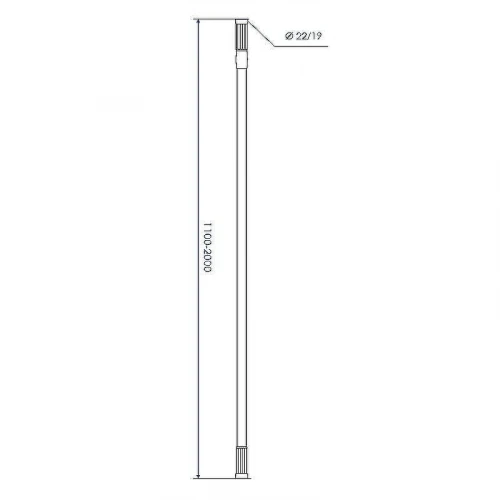 Карниз для ванны Melodia della vita Interlock Mcr-00001 Белый