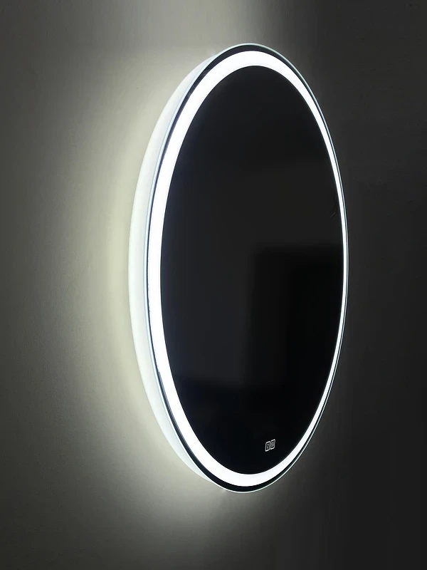 Зеркало BelBagno 90 SPC-RNG-900-LED-TCH-WARM с подсветкой с подогревом с сенсорным выключателем стекло