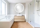 Зеркало BelBagno 90 SPC-RNG-900-LED-TCH-WARM с подсветкой с подогревом с сенсорным выключателем стекло