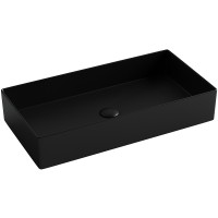 Раковина-чаша Ceramicanova Element 70 CN6071MB Черная матовая фарфор накладная