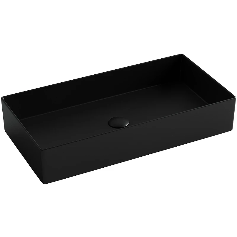 Раковина-чаша Ceramicanova Element 70 CN6071MB Черная матовая фарфор накладная