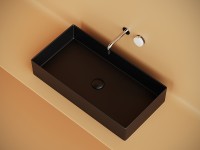 Раковина-чаша Ceramicanova Element 70 CN6071MB Черная матовая фарфор накладная