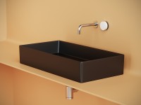Раковина-чаша Ceramicanova Element 70 CN6071MB Черная матовая фарфор накладная
