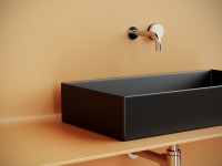 Раковина-чаша Ceramicanova Element 70 CN6071MB Черная матовая фарфор накладная