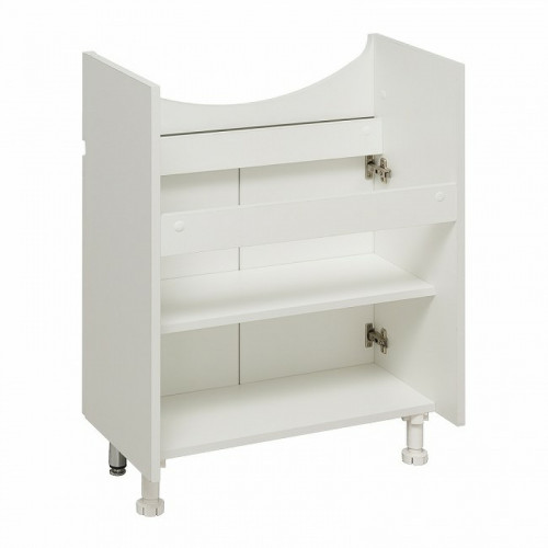 Тумба под раковину Runo Лада 60 00-00001163 Белая МДФ / ЛДСП