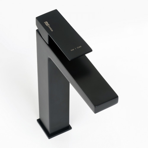 Смеситель для раковины WasserKRAFT Abens 2003H Черный матовый латунь