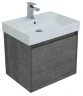Тумба с раковиной Aquanet Nova Lite 60 245239 подвесная Дуб рошелье МДФ / ЛДСП