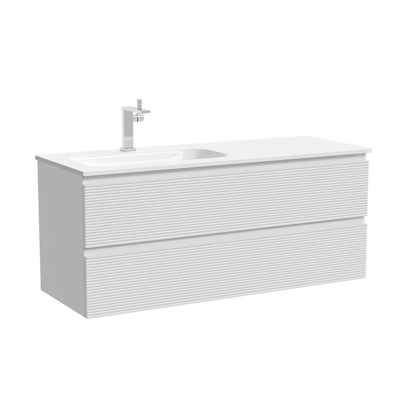 Тумба под раковину Sancos Folk 119,5 FL120LW подвесная цвет Bianco