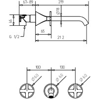 Смеситель для раковины Migliore Sirius 28167