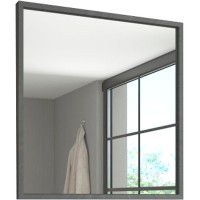 Зеркало Comforty Бредфорд 75 00-00009966 Серый графит МДФ / ЛДСП, стекло