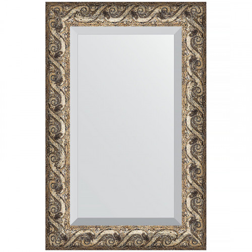 Зеркало Evoform Exclusive 86х56 BY 1239 с фацетом в багетной раме - Фреска 84 мм стекло
