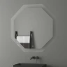 Зеркало Evoform Ledshine 100x100 BY 2607 с подсветкой 32 W - сенсорный выключатель - нейтральный белый свет стекло