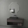 Зеркало Evoform Ledshine 100x100 BY 2607 с подсветкой 32 W - сенсорный выключатель - нейтральный белый свет стекло