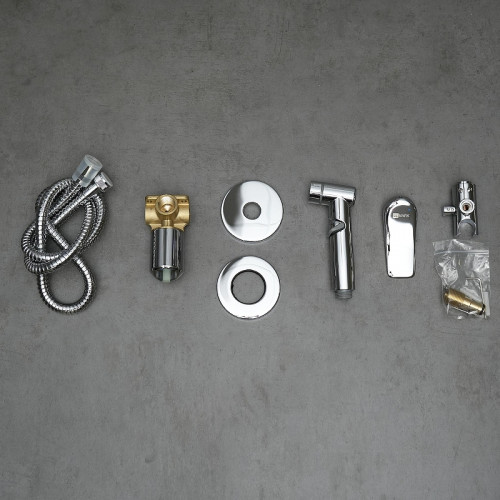 Гигиенический душ со смесителем Lemark Ortus LM11319C цвет Хром