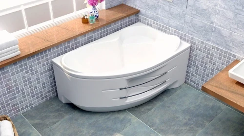 Акриловая ванна BellSan Индиго 168x110 L 4627171531278 с гидромассажем