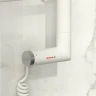 Электрический полотенцесушитель Сунержа Галант 2.0 1200x400 L 30-5200-1240 Белый матовый нержавеющая сталь