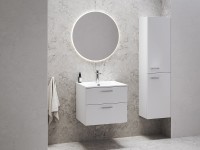 Тумба под раковину Ravak SD Chrome II 60 X000001772 подвесная Белый глянец МДФ / ЛДСП
